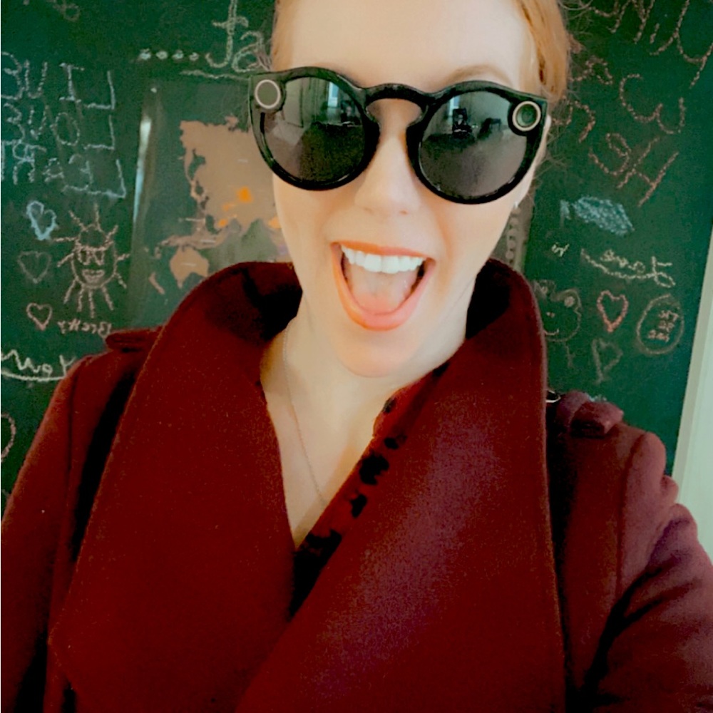 Snapchat video glasses